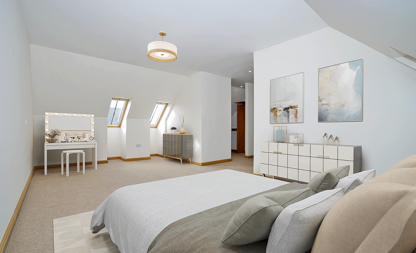 Stripeside Development in Aberdeenshire - bedroom